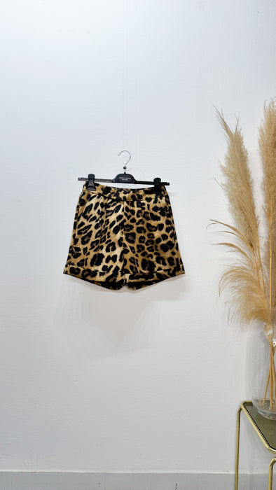 Gonna Short animalier