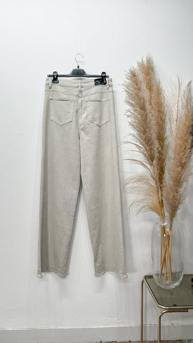 Denim Wide Leg color Naturale