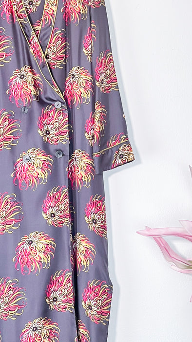 Kimono Doppiopetto in seta stampata