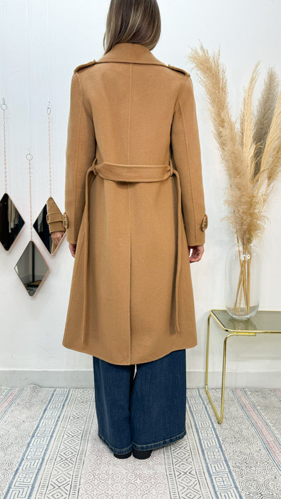 Cappotto Cammello Lana e Cashmere