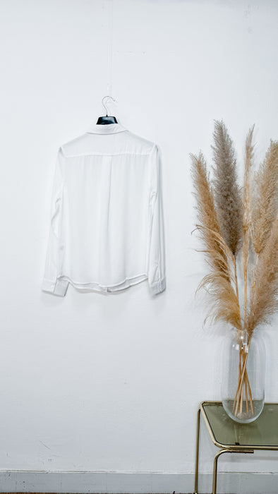 Camicia Bianco Ottico con Strass