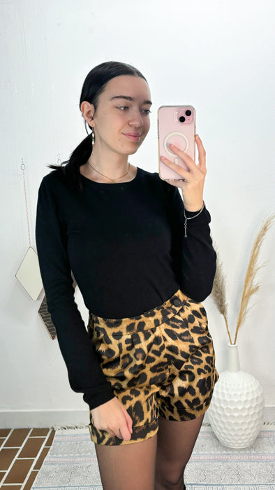 Gonna Short animalier