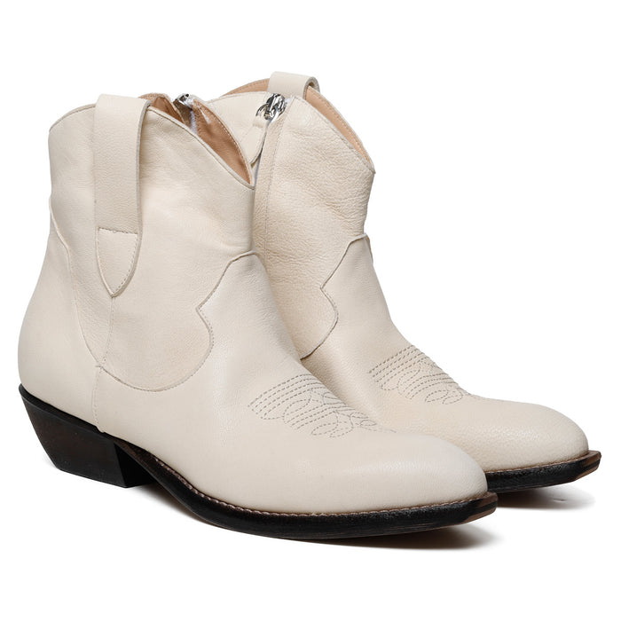 Texano in pelle color panna Ame Boots